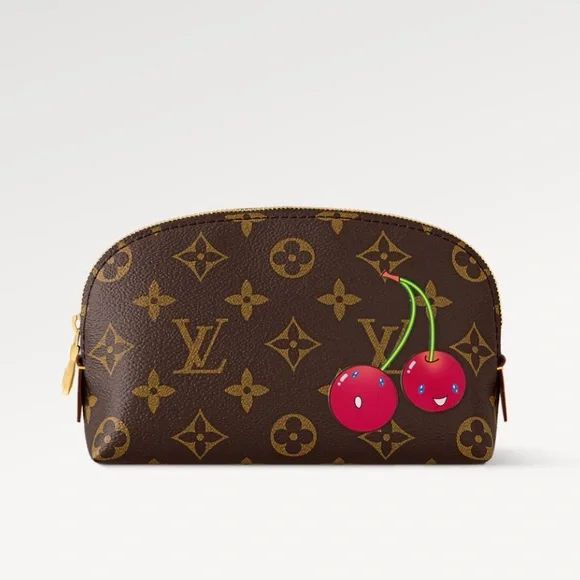 🍒 Louis Vuitton x TM Cherry and Monogram Cosmetic Bag 🍒 - Picture 2 of 3